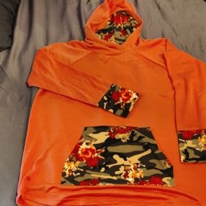 LuLaRoe tunic like lightweight hoodie